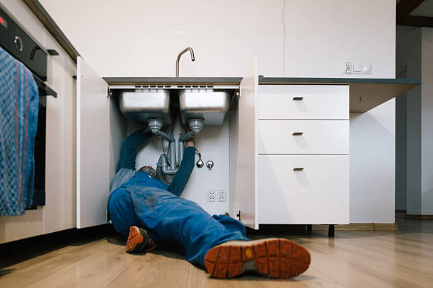 Professional Plumbing technician working in Brightwood, OR